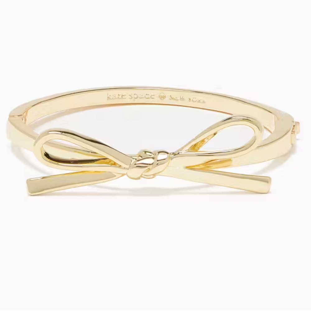 Kate Spade Skinny Mini Gold Bow Bracelet
